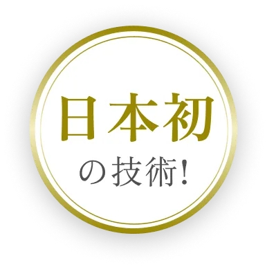 日本初の技術